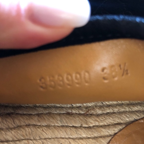 Authentic Gucci Espadrilles Size 38 1/2 - Picture 4 of 5